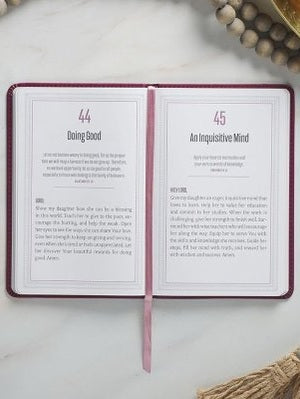 Book Devotional 101 Prayers For My Daughter Faux Leather GB286