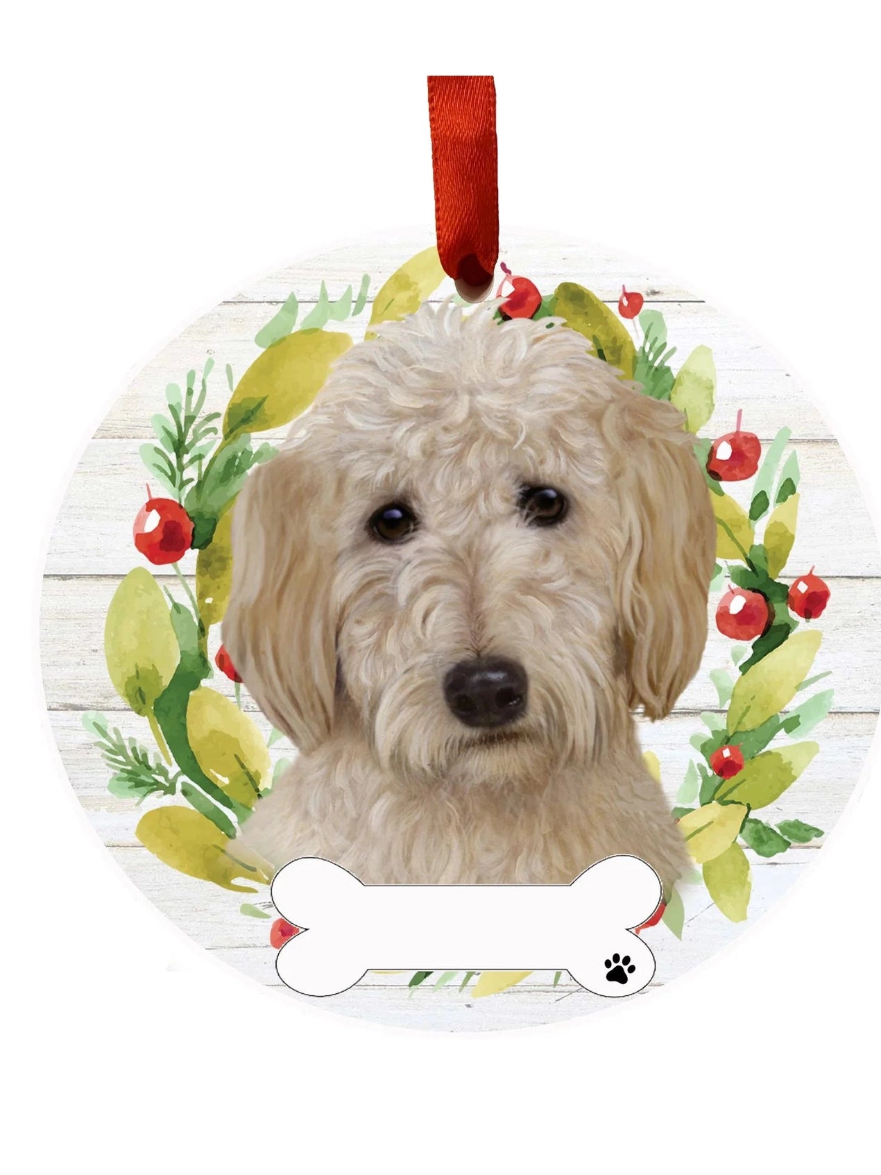 Christmas Ornament Goldendoodle Dog 550-125