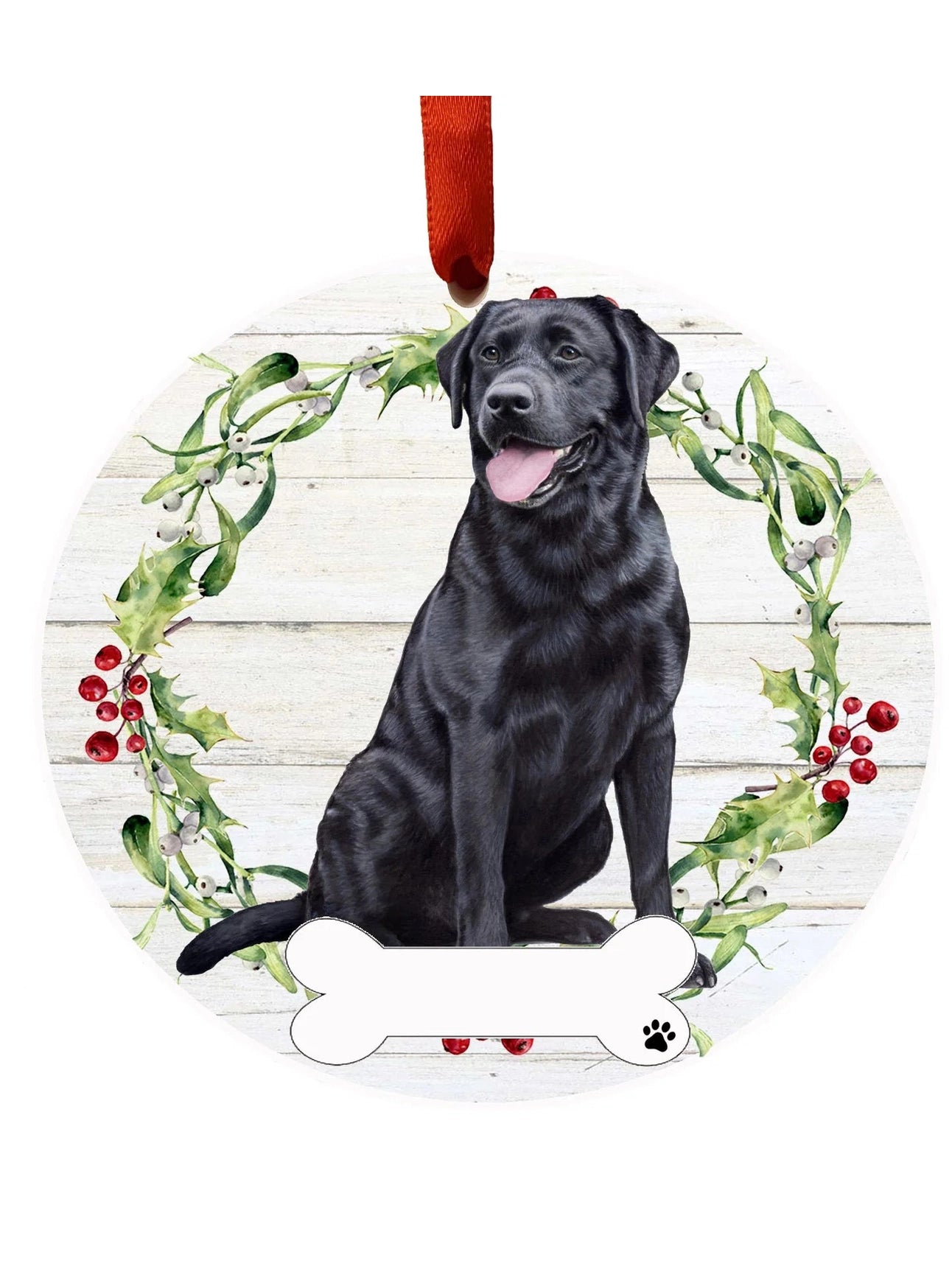 Christmas Ornament Labrador Black Dog 550-21fb