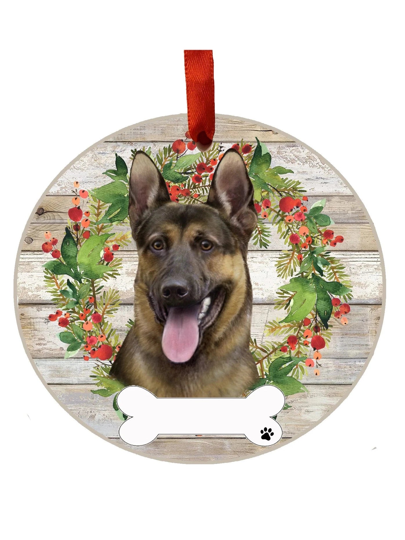 Christmas Ornament German Shepherd Dog 550-75