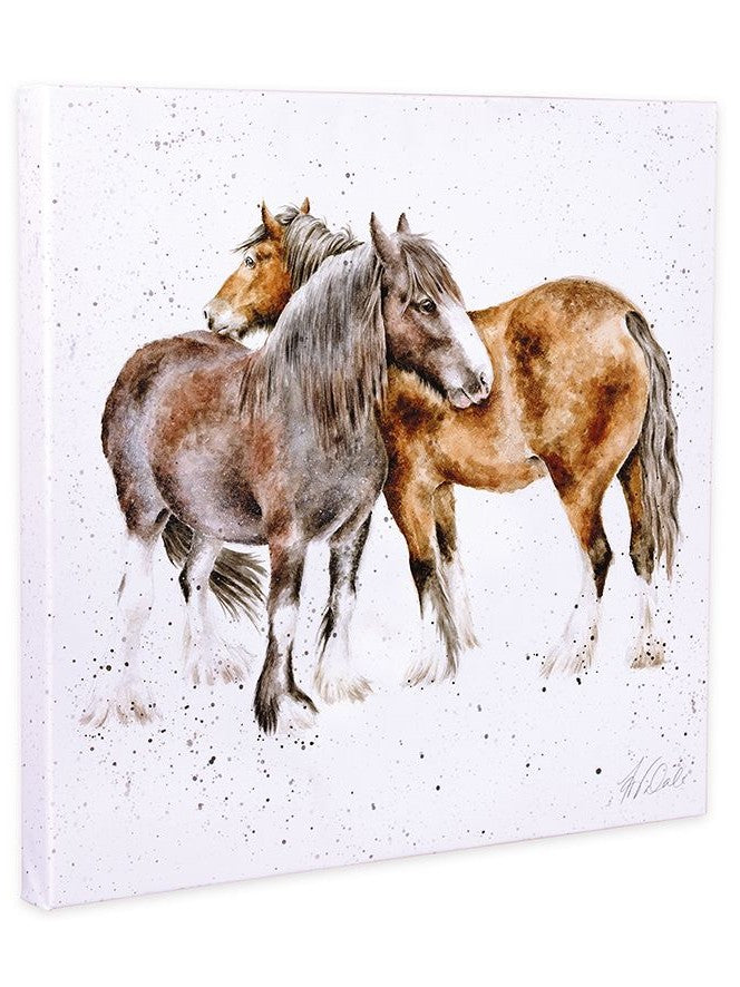 Wrendale Canvas Art CS208 Horses