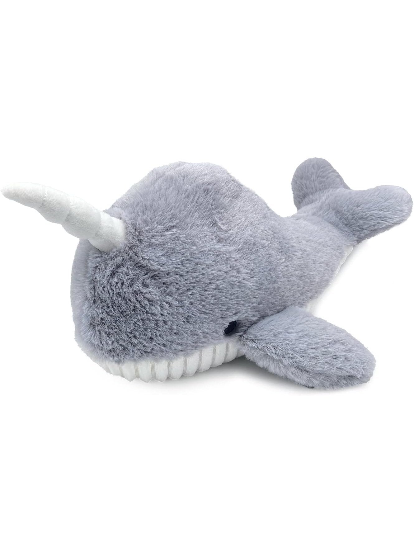 Warmies Grey Narwhal - Heatable Stuffed Animals