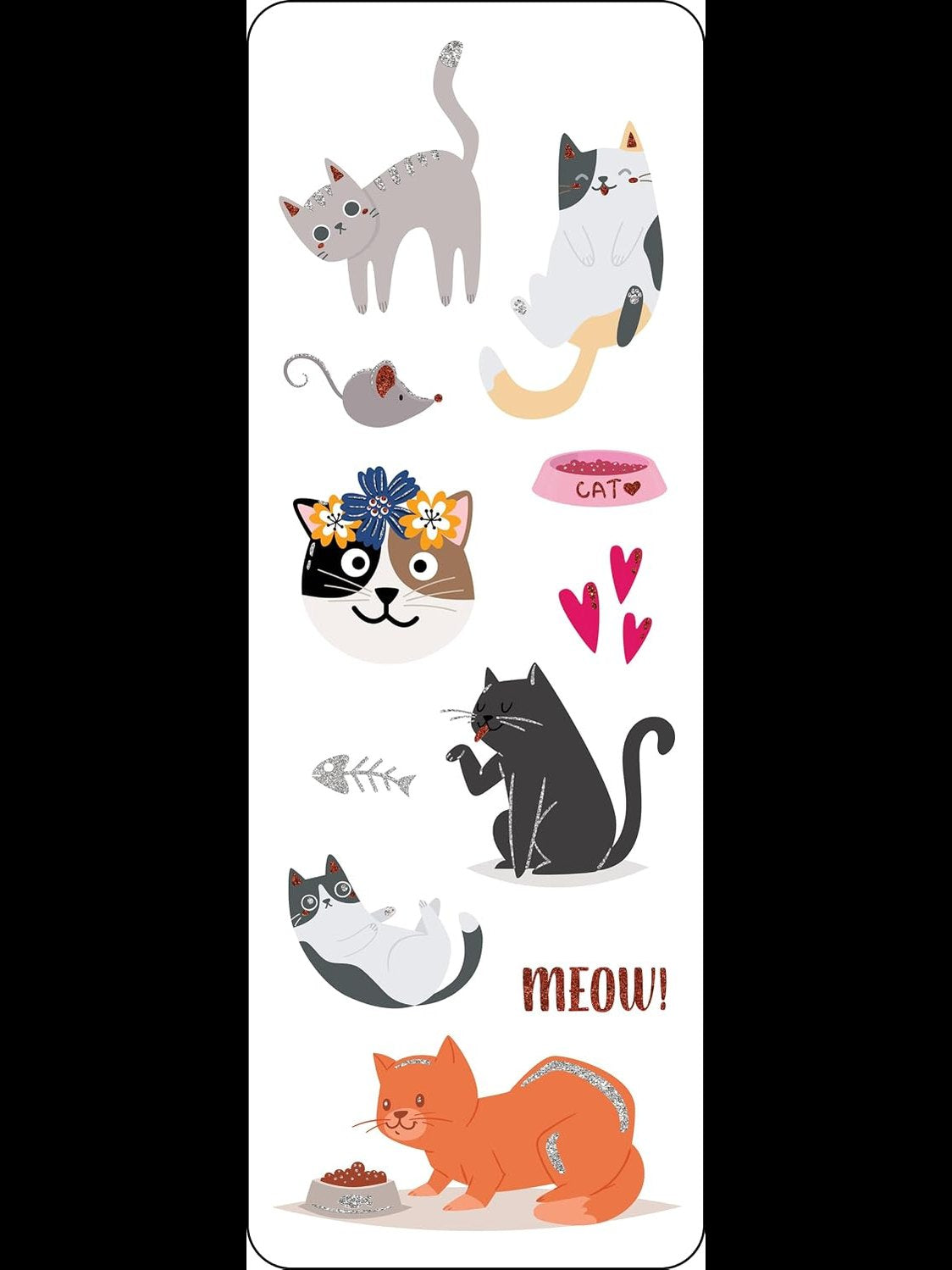 PeterPP- Sticker Set Kittens 74pc 340719