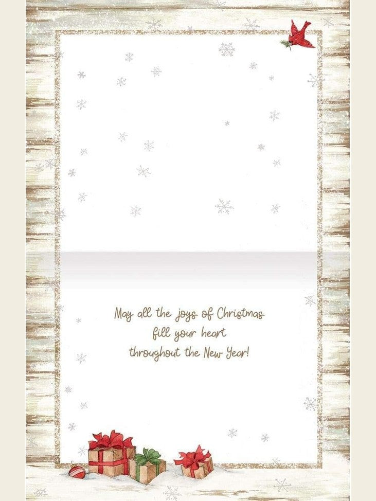 Card Christmas Pine Forest Assorted 18Pk 1004866
