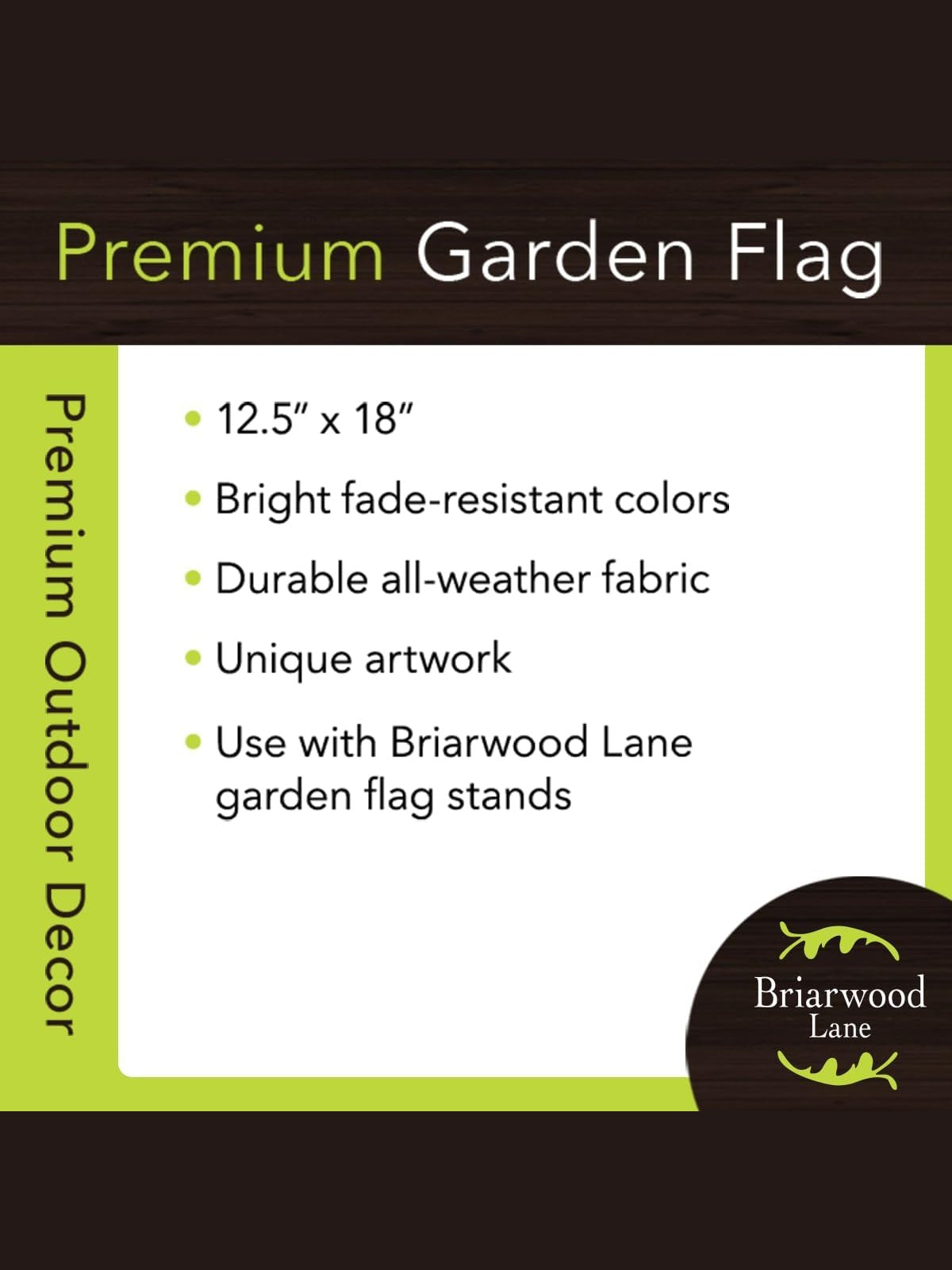 Garden Flag Christmas Winter Puppy Pickup 12.5x18" G01655