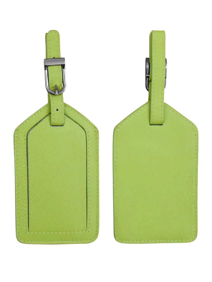 Luggage Tag - Pear Leather 6422