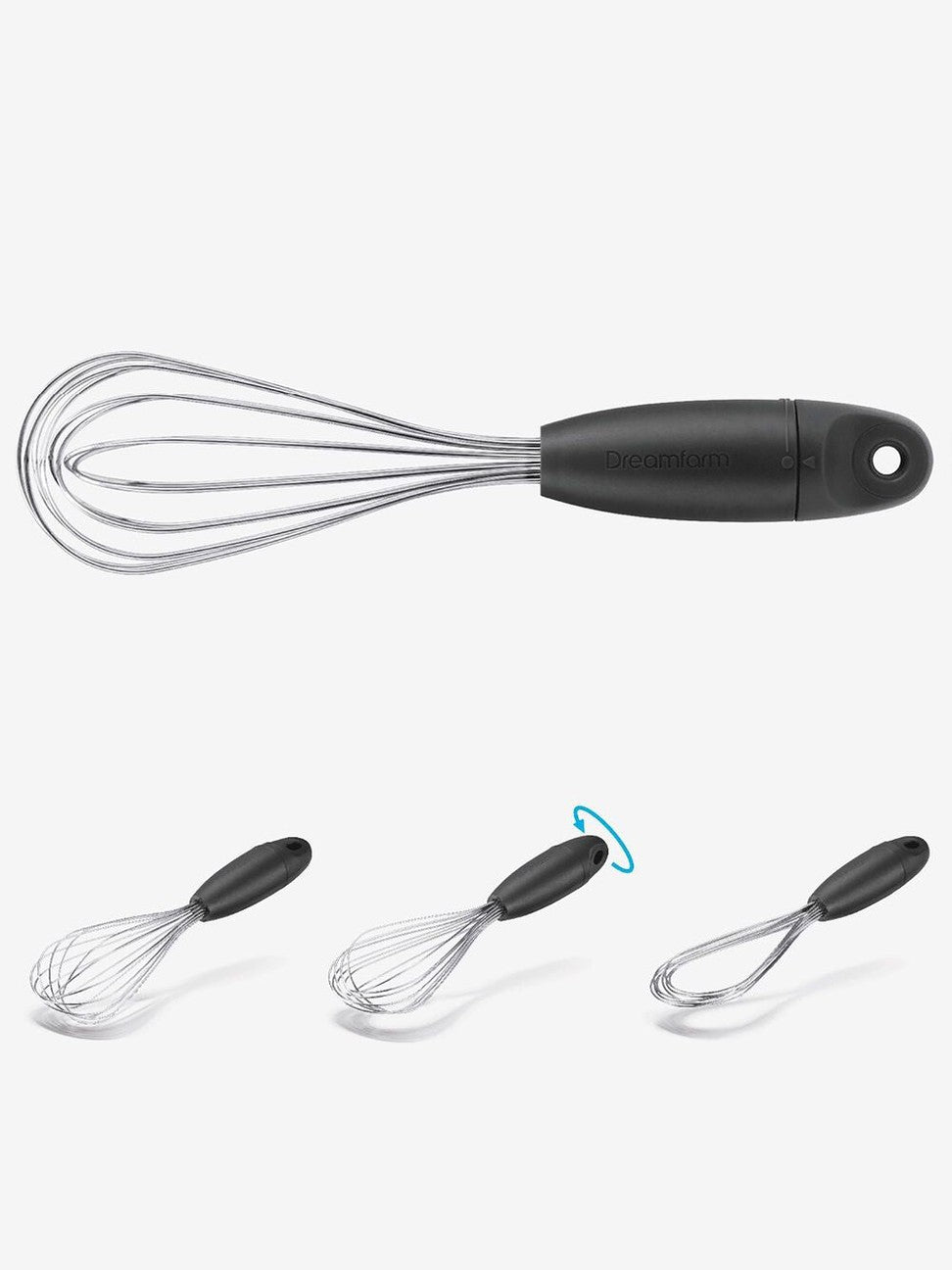 Whisk Mini Flisk 9" Black PBA Free DfFK5813