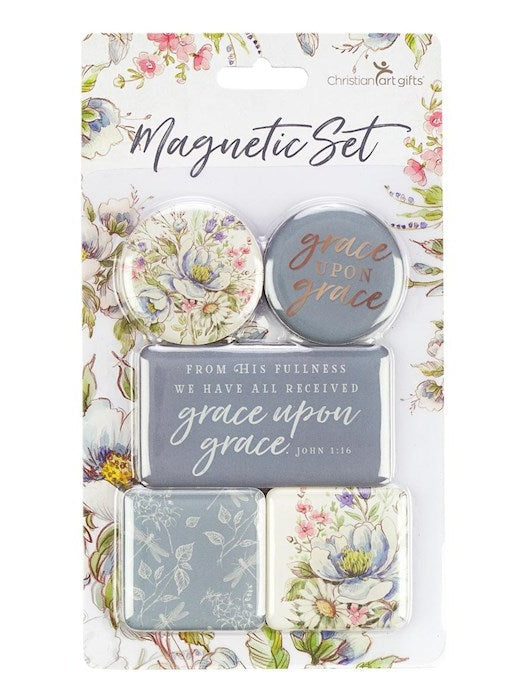 Magnet Grace Upon Grace Blue Mgs032