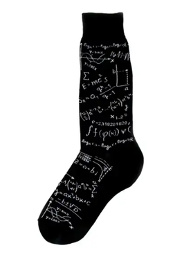 Men's Sock - E = MC2 Sock - 6788M