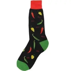 Men's Sock - Hot Peppers Sock - 6839M 