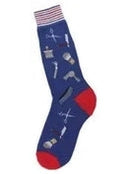 Men's Sock - Barber Shop / Stylist Sock - 6842M
