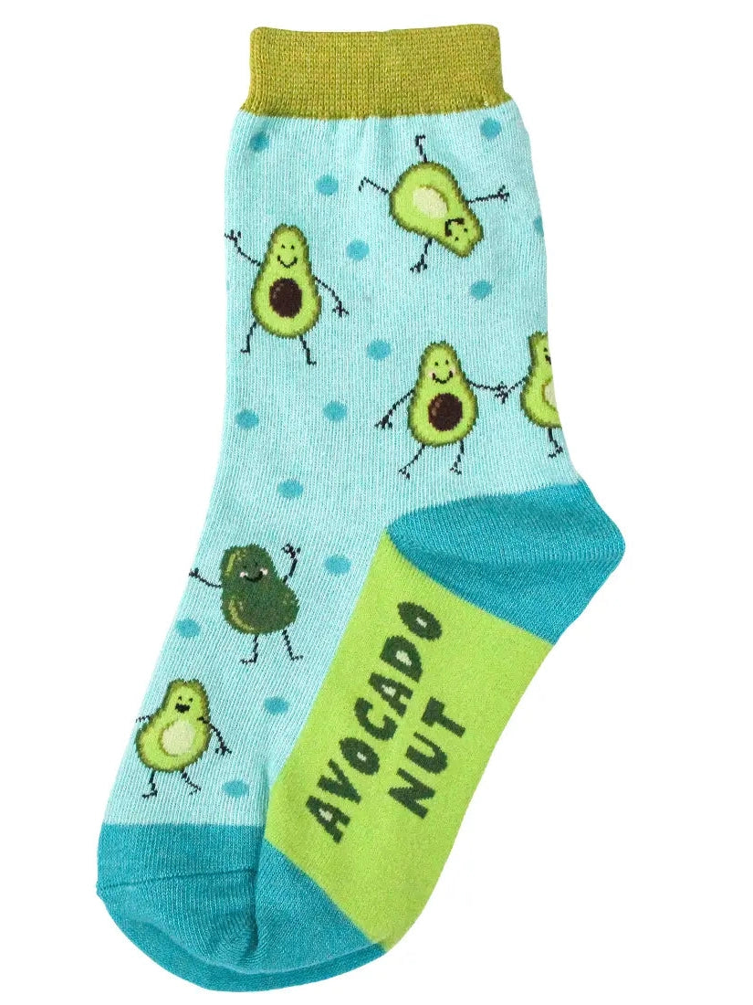 Kid's Socks Two Sizes available Avocado nut 6879
