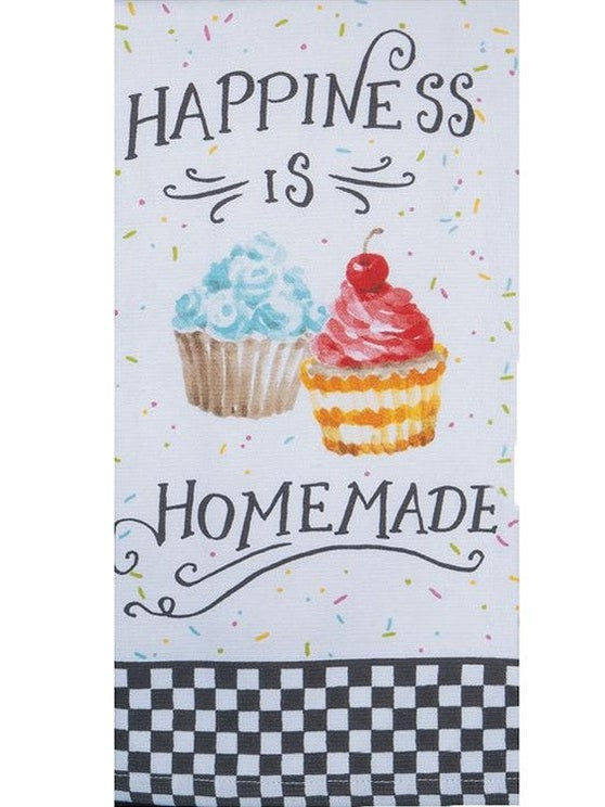 T Towel Happiness is Homemade Dual Purpose Terry R7904
