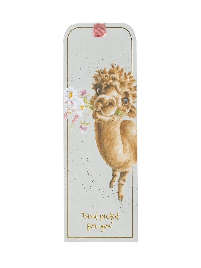 Wrendale Bookmark - Hand Picked for You Camel - 027