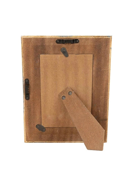 Picture Frame Resin Stamp 4x6" Blue / Cream Ffrd11572