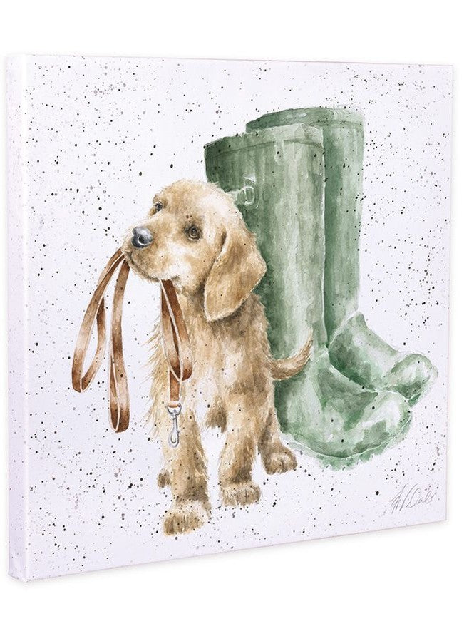 Wrendale Canvas Art CS141 Dog Boots