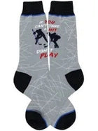 Men's Sock - If You Can't Take a Hit Hockey - 7029M