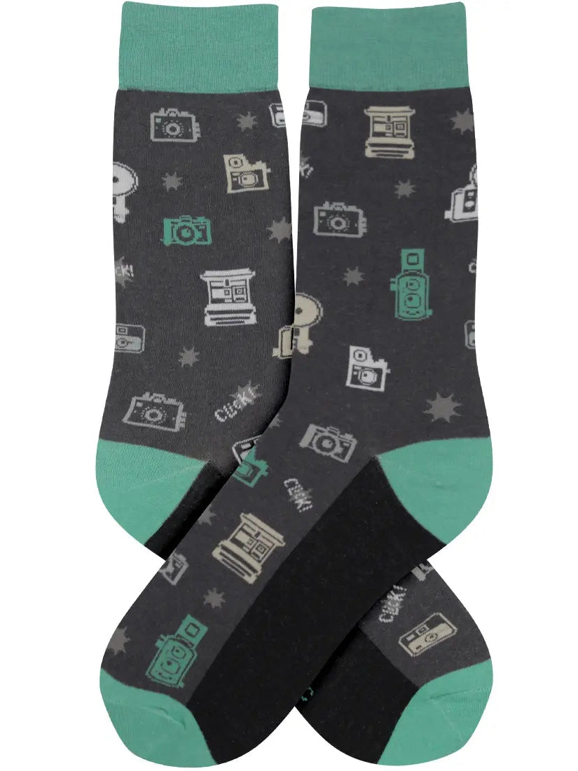 Foot Traffic-Men's Sock Camera 7123M