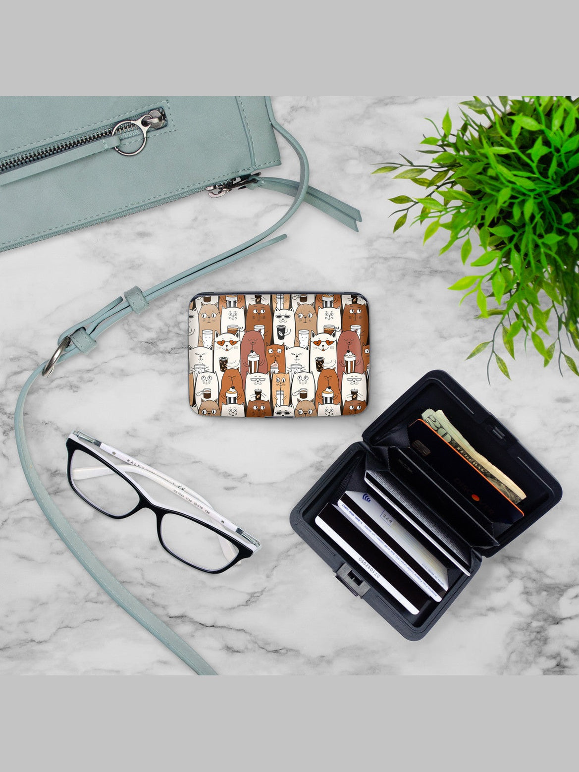 Armored Wallet Cocoa Cat's 71584