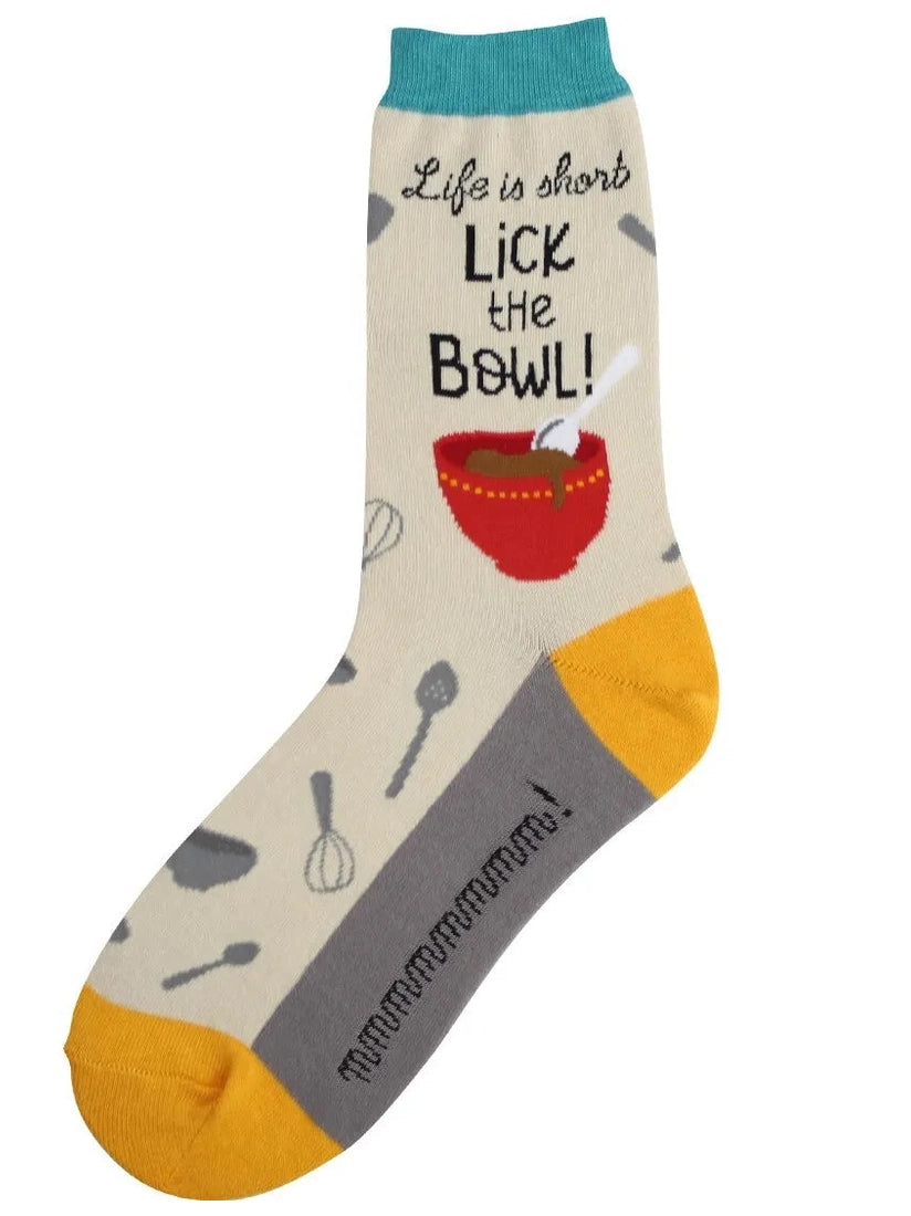 Women's Sock Baking Colorful 7167