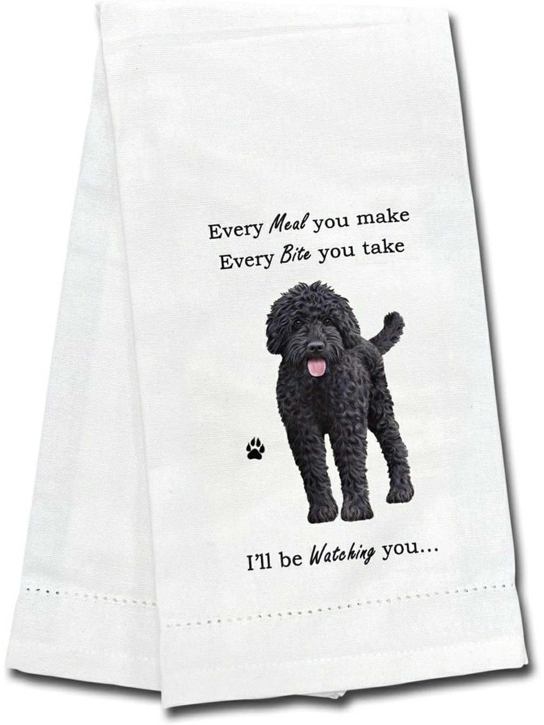 Towel Labradoodle Dark 711-121a