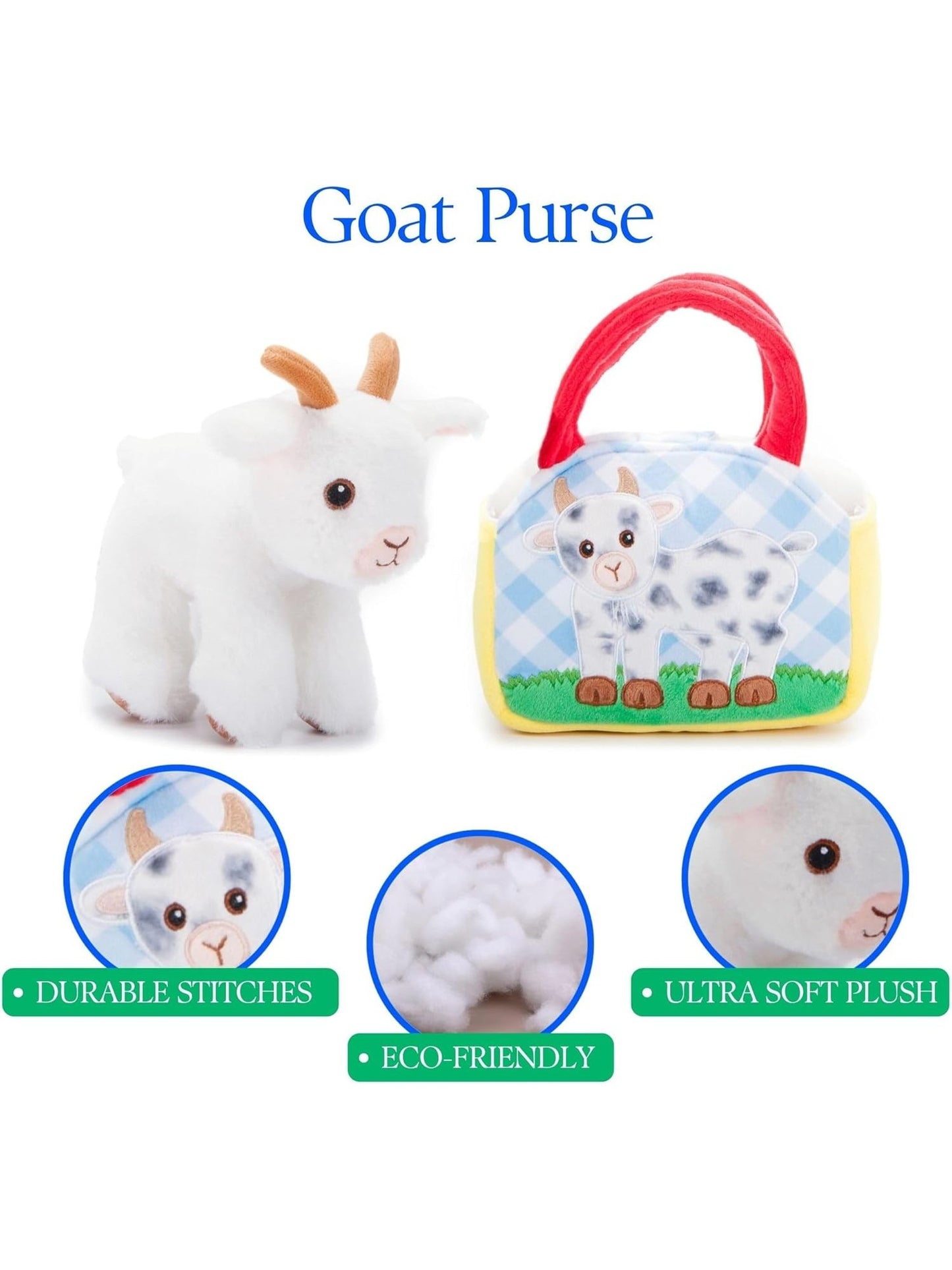 Purse & Plush Goat 724515