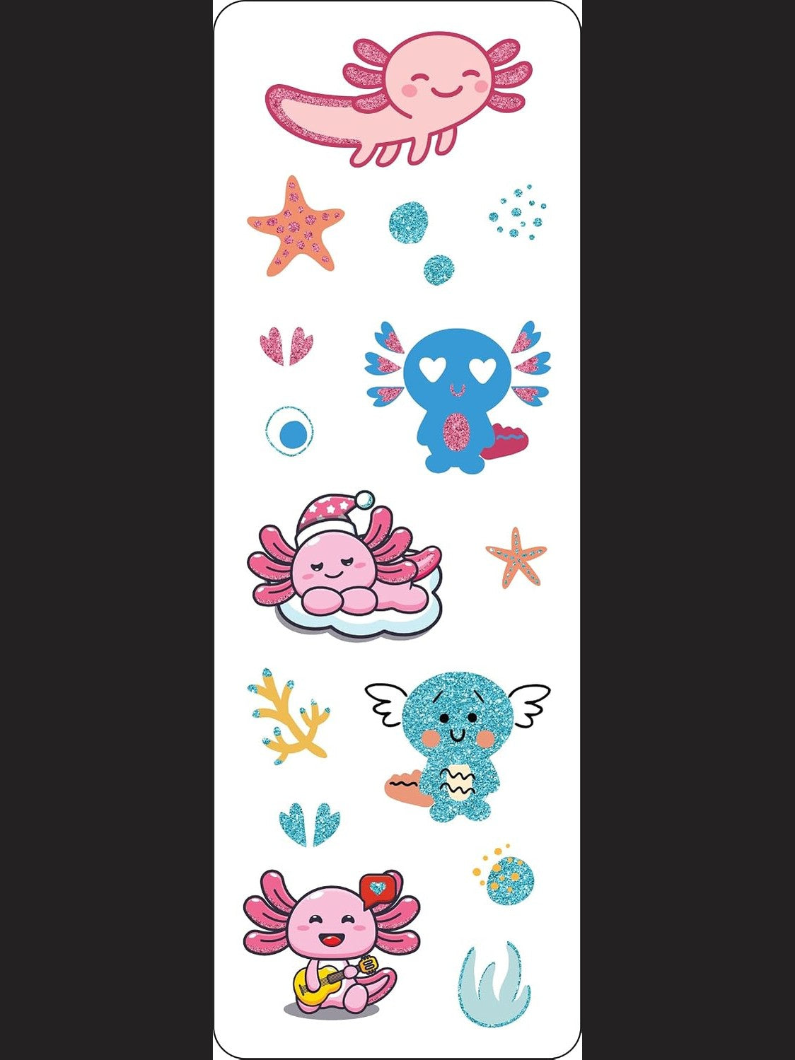 PeterPP- Sticker Set Axolotls 80pc 343727