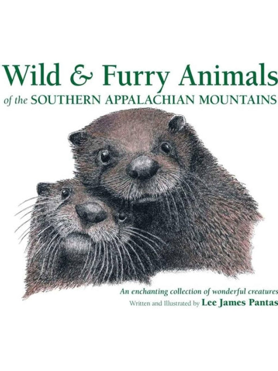 Children's Book Wild & Furry Animals Of The Southern Appalachian Mountains Hard Cover