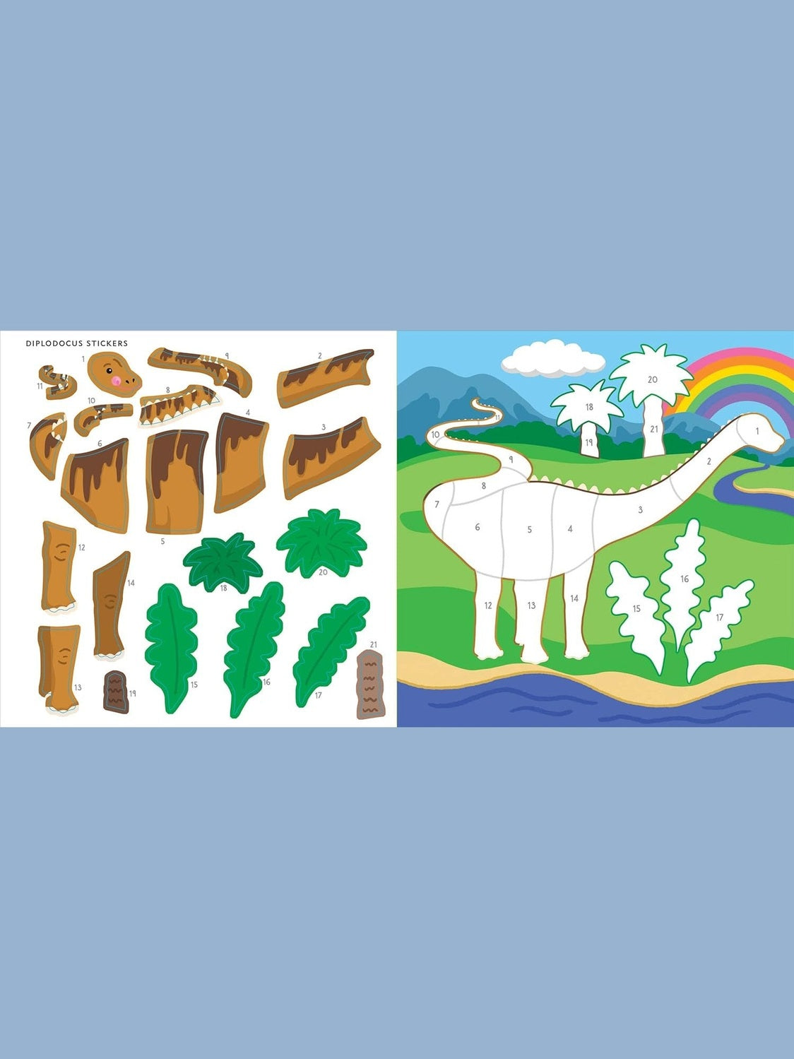 Color By Sticker Dinosaurs 39508 (Copy)