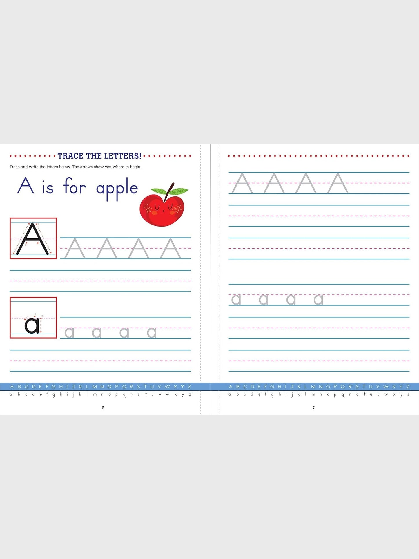 Trace And Learn Learn The Alphabet Letters Children's 31113