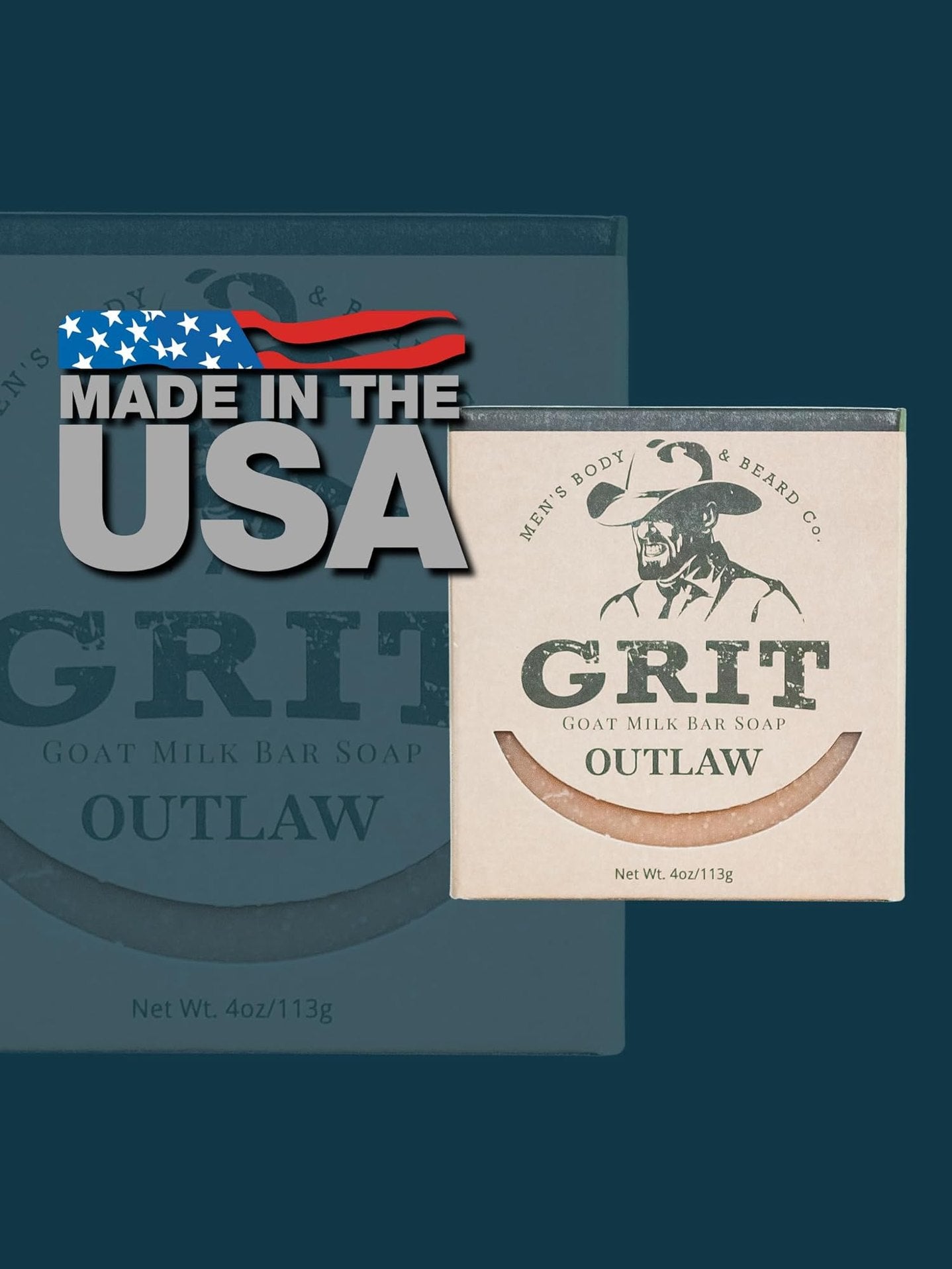 Bar Soap Outlaw Goats Milk Soap Grit Soap Supply Gbs-Out