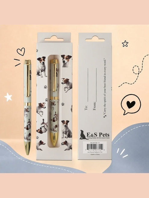 Pen Ball Point Jack Russell Gift Boxed 736-17
