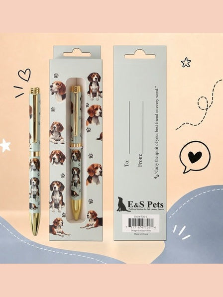 Pen Ball Point Beagle Gift Boxed 736-3