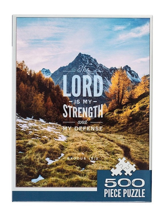 Puzzle The Lord Is My Strength 500Pc Puz046
