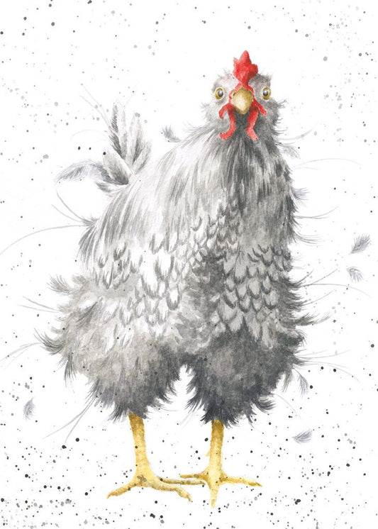 Card - ACS036 - Curious Chicken - 