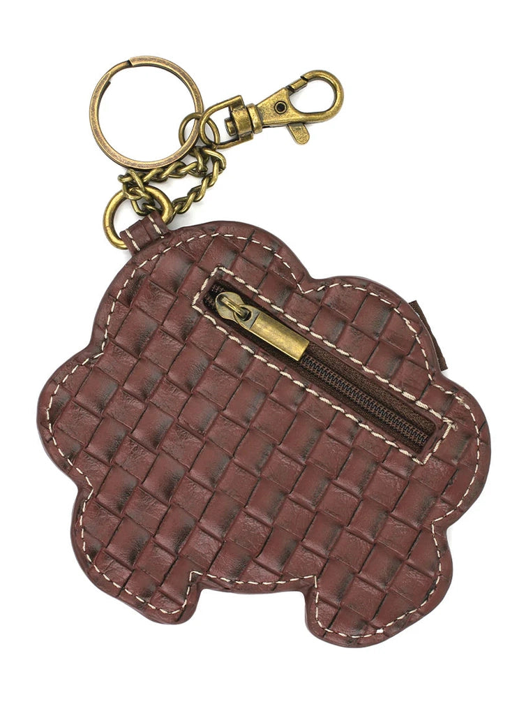 Coin Purse / Key Fob Teal Crab 806Cbto