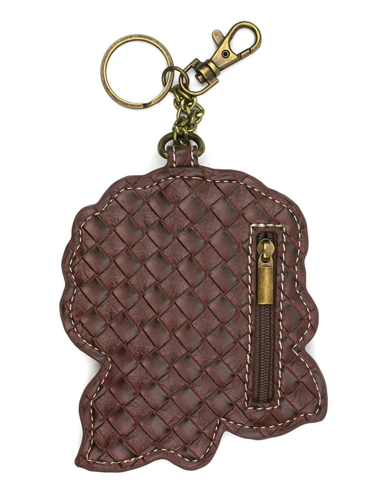 Coin Purse / Key Fob Pink Hydrangea 806HDAO