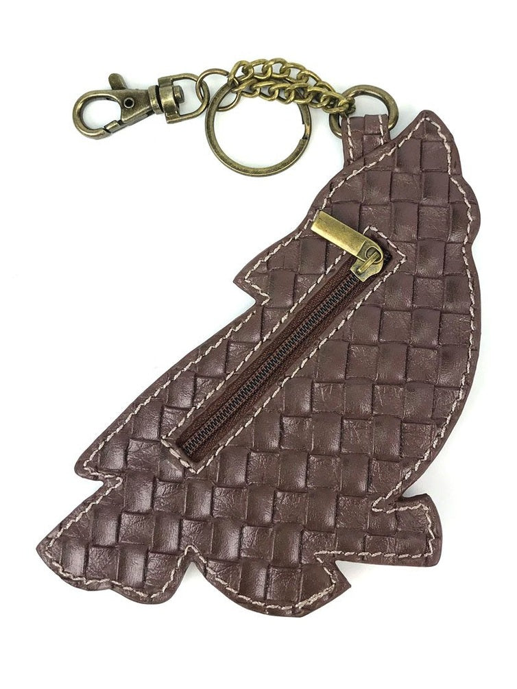 Coin Purse / Key Fob Red Cardinal 806Cdo