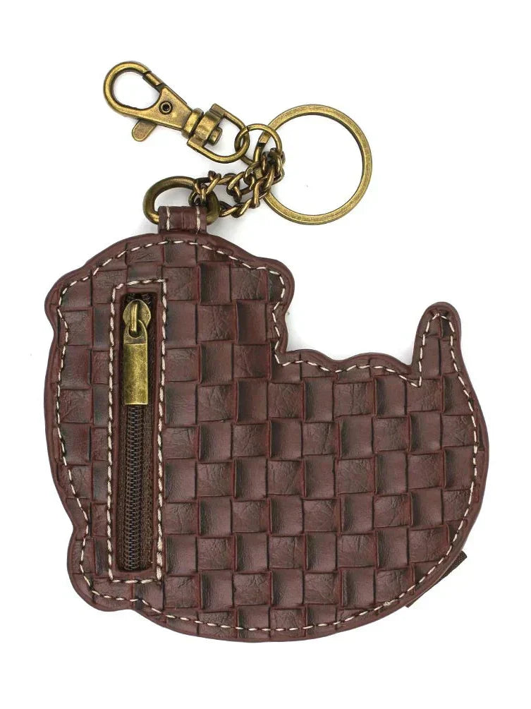 Coin Purse / Key Fob Brown Otter 8060tr