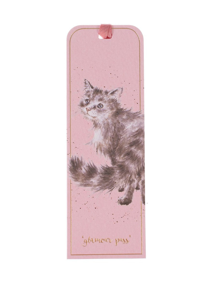 Wrendale Bookmark - Glamour Puss Cat - 019