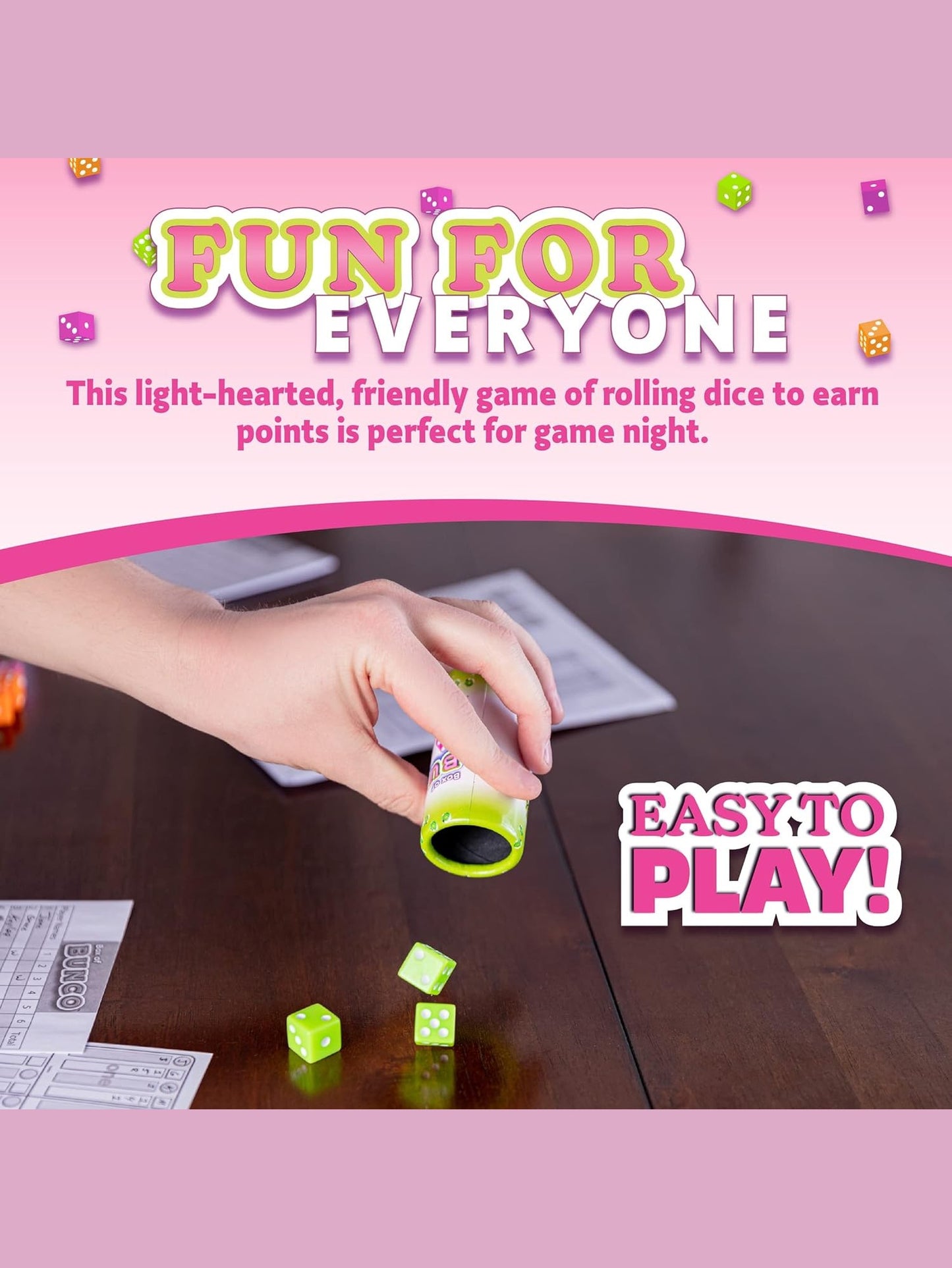 Games Bunco Social Dice Game cg1617
