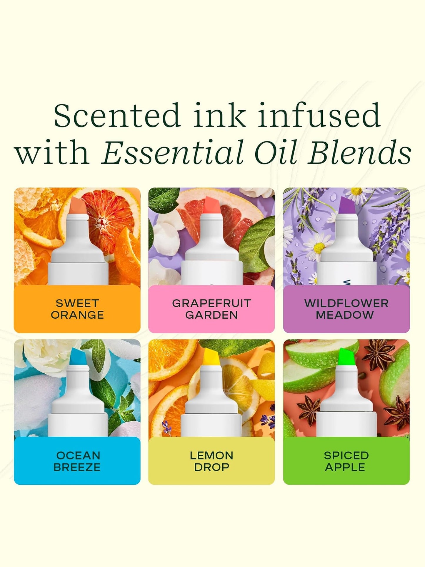Scented High Lighter Pens 6 Fragrances 11