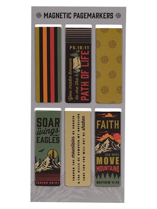 Magnetic Bookmark Mountains Path Of Life Mgb077