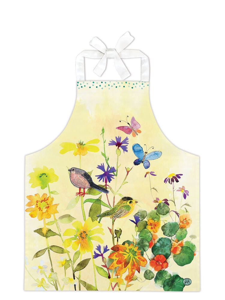 Apron - Birds & Butterflies- Child's