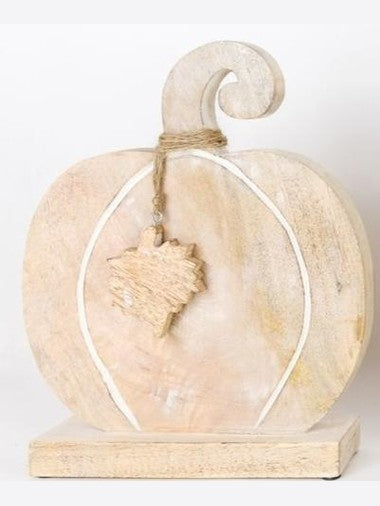 Pumpkin Mango Wood Natural Small alpds