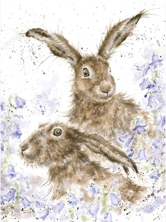 Card - ACS125 - Rabbit - Blank Inside