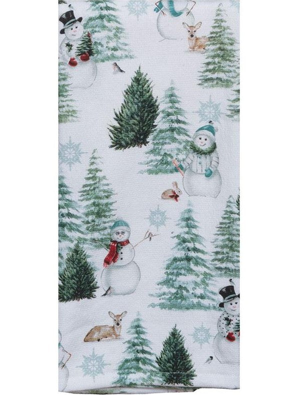 Tea Towel Christmas Evergreen Forever Dual Purpose Towel H6486