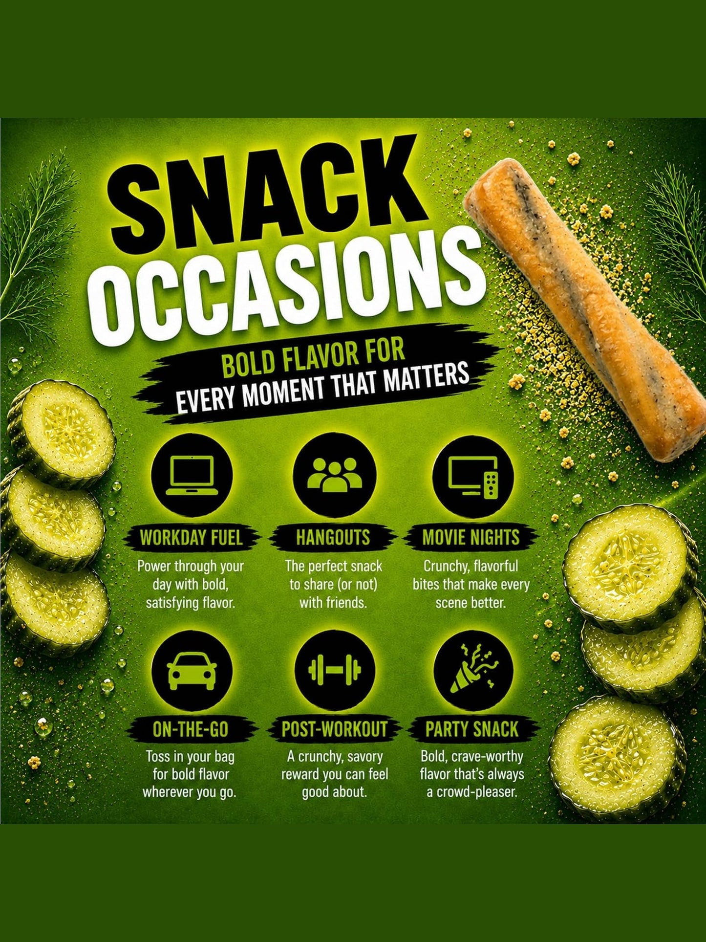 Wicked Twists Dill Pickle Seasoned Pretzels Pdp1205