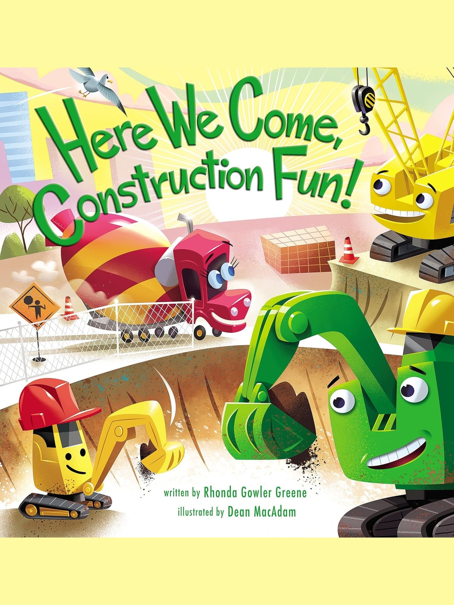 Book Children's Here We Come Construction Fun 63895