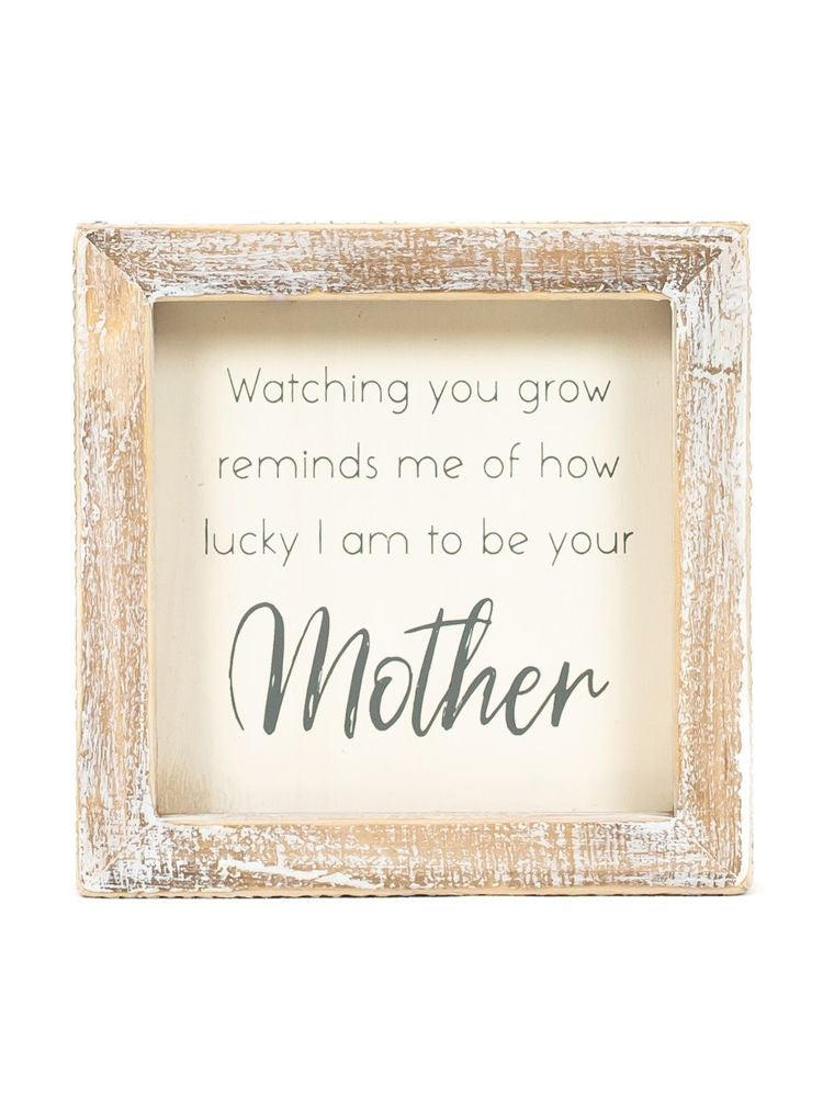 Wood Framed Picture Mother 11955